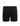 LONDON MINI SHORTS -  BLACK