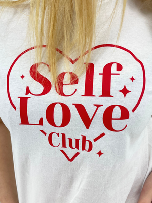 SELF LOVE CLUB, BABY TEE - VIT 