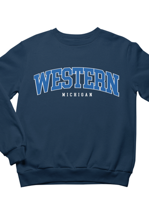 WESTERN MICHIGAN SWEAT - MARIN