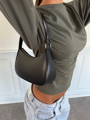 ALUANA SHOULDER BAG - BLACK