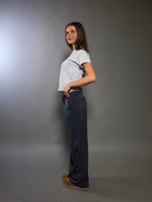 BELLA SUIT PANTS - GRAY