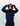 PLANET DISCO (violet) HOODIE (rygprint) - NAVY