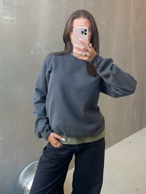 FRUIT SWEATSHIRT - DARK GRAY