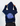 PLANET DISCO (violet) HOODIE (rygprint) - NAVY