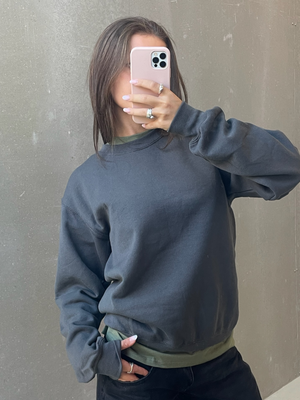 FRUIT SWEATSHIRT - DARK GRAY