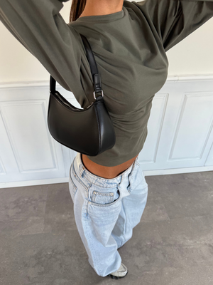 ALUANA SHOULDER BAG - BLACK