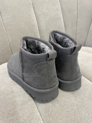 LISA TEDDY BOOTS - GRAY