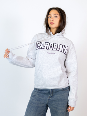 CAROLINA HOODIE - GRÅ