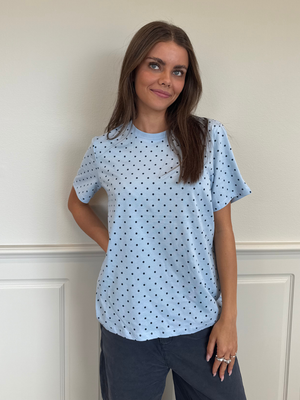 RIA DOT TEE - BLUE/MARITIME DOT