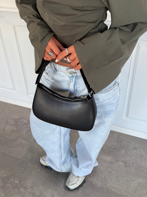 ALUANA SHOULDER BAG - BLACK