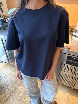 LUCKY TEE - NAVY