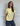 RIA DOT TEE - PALE BANANA/WHITE DOT