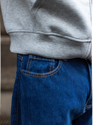 TYLER BAGGY JEANS - DARK BLUE