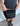 BILLIE GLITTER SKIRT - BLACK