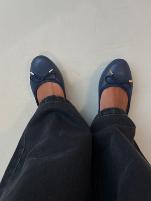 ANNA BALLERINA SKO - NAVY