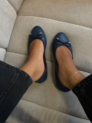 ANNA BALLERINA SKO - NAVY