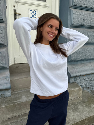 FRUIT SWEATSHIRT - HVID