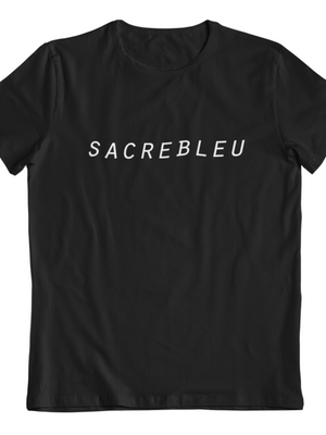 SACREBLEU, BABY TEE - SVART