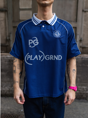 PLAYGRND FOOTBALL JERSEY - NAVY