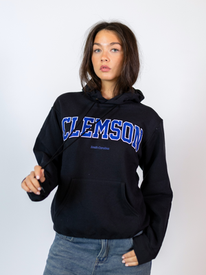 CLEMSON HOODIE - SORT