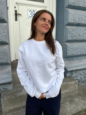 FRUIT SWEATSHIRT - HVID