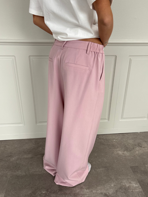 AIA BAGGY SUIT PANT - LIGHT PINK