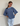 STRIPE TEE, KORTÆRMET - BLUE / LT BLUE