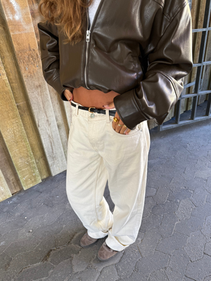 ESTHER JEANS - OFF WHITE
