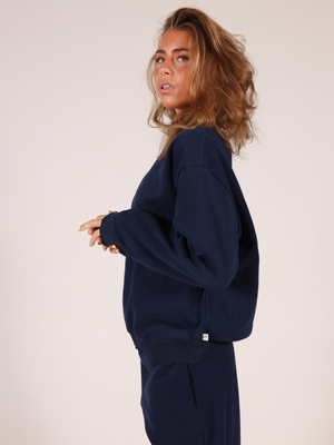 OVERSIZED SWEATSHIRT - NAVY