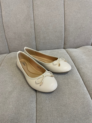 ANNA BALLERINA SKOR - BEIGE