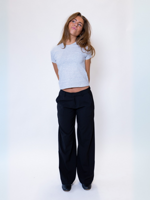 BELLA SUIT PANTS - BLACK