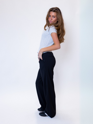 BELLA SUIT PANTS - BLACK