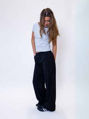 BELLA SUIT PANTS - BLACK