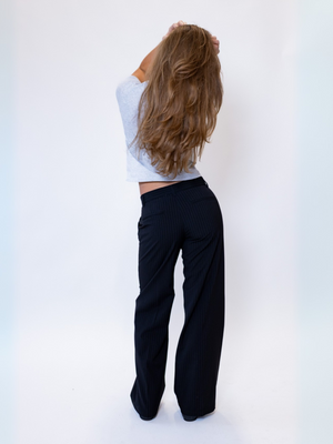 BELLA SUIT PANTS - BLACK