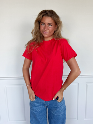 FRUIT T-SHIRT - RØD