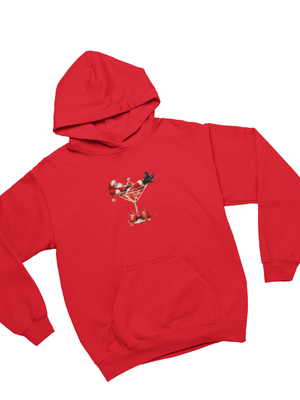 SANTA MARTINI HOODIE - RØD