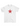 RED STAR BABY TEE - WHITE