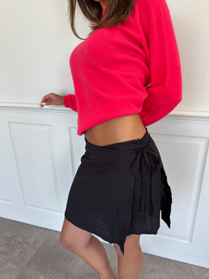 TRINNA NEDERDEL M SHORTS (SUITMIX) - SORT