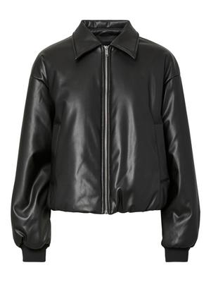 LARA BOMBER JAKKE - BLACK