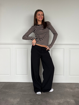 BELLA SUIT PANT NEW - BLACK