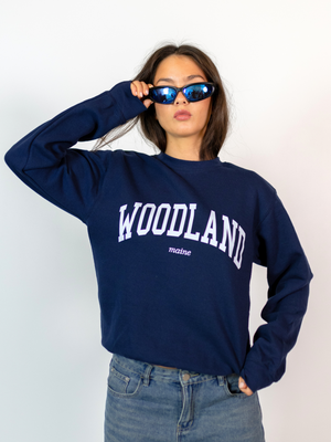 WOODLAND SWEATSHIRT - NAVY