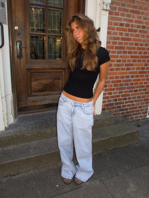 ALMA JEANS - DARK BLUE (MIDWAIST)