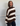 ELSIE STRIPE KNIT - BROWN/OFFWHITE