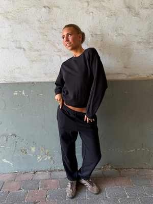 FRUIT SWEATPANTS U/ ELA - SORT