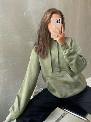 FRUIT HOODIE - OLIVE