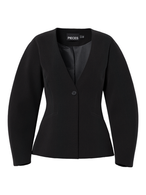 KAMIL FITTED BLAZER - BLACK