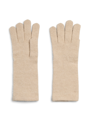 FORTUNA LONG GLOVES - WHITE PEPPER