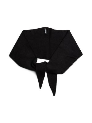 KOMMA TRAINGLE SCARF - BLACK
