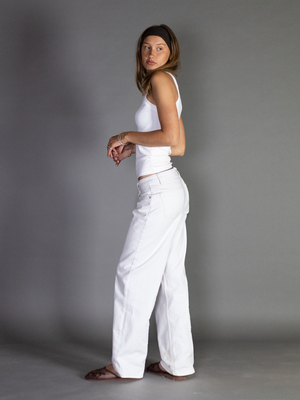 ESTHER JEANS - WHITE