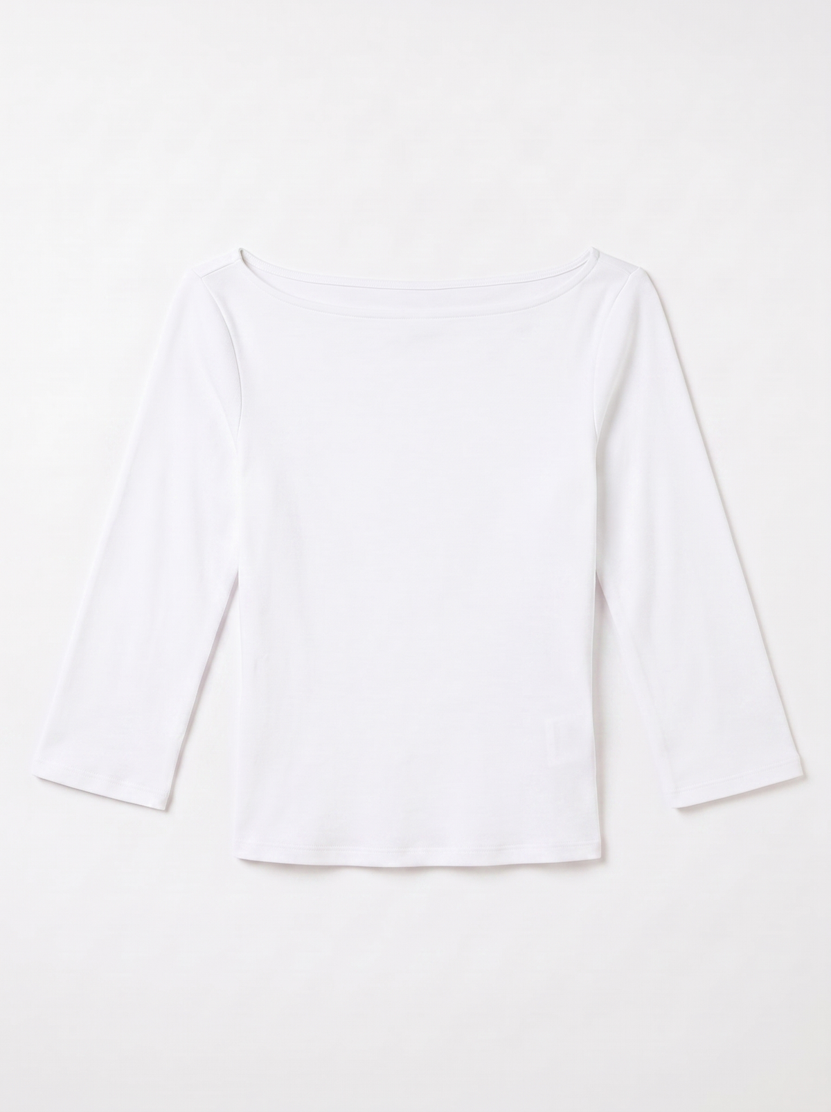 ASTRID 3/4 TOP - WHITE